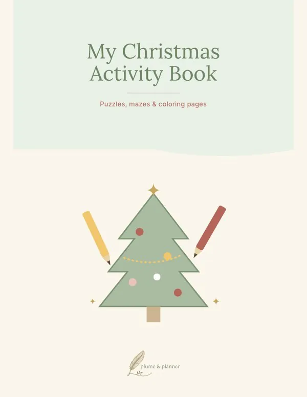 Christmas Activity Book cover
